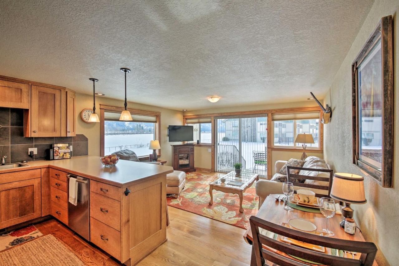 Lake Pend Oreille Condo With Porch And Mountain View! Sandpoint Bagian luar foto