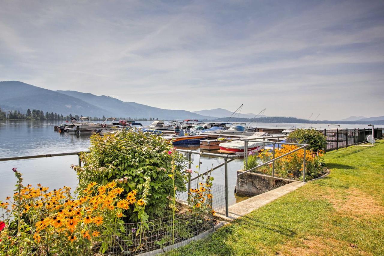 Lake Pend Oreille Condo With Porch And Mountain View! Sandpoint Bagian luar foto